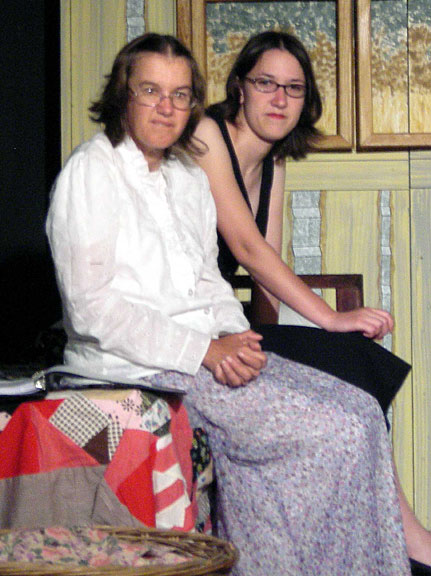 Lisa and Cecilia