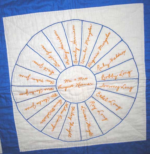 square 13 of the quilt