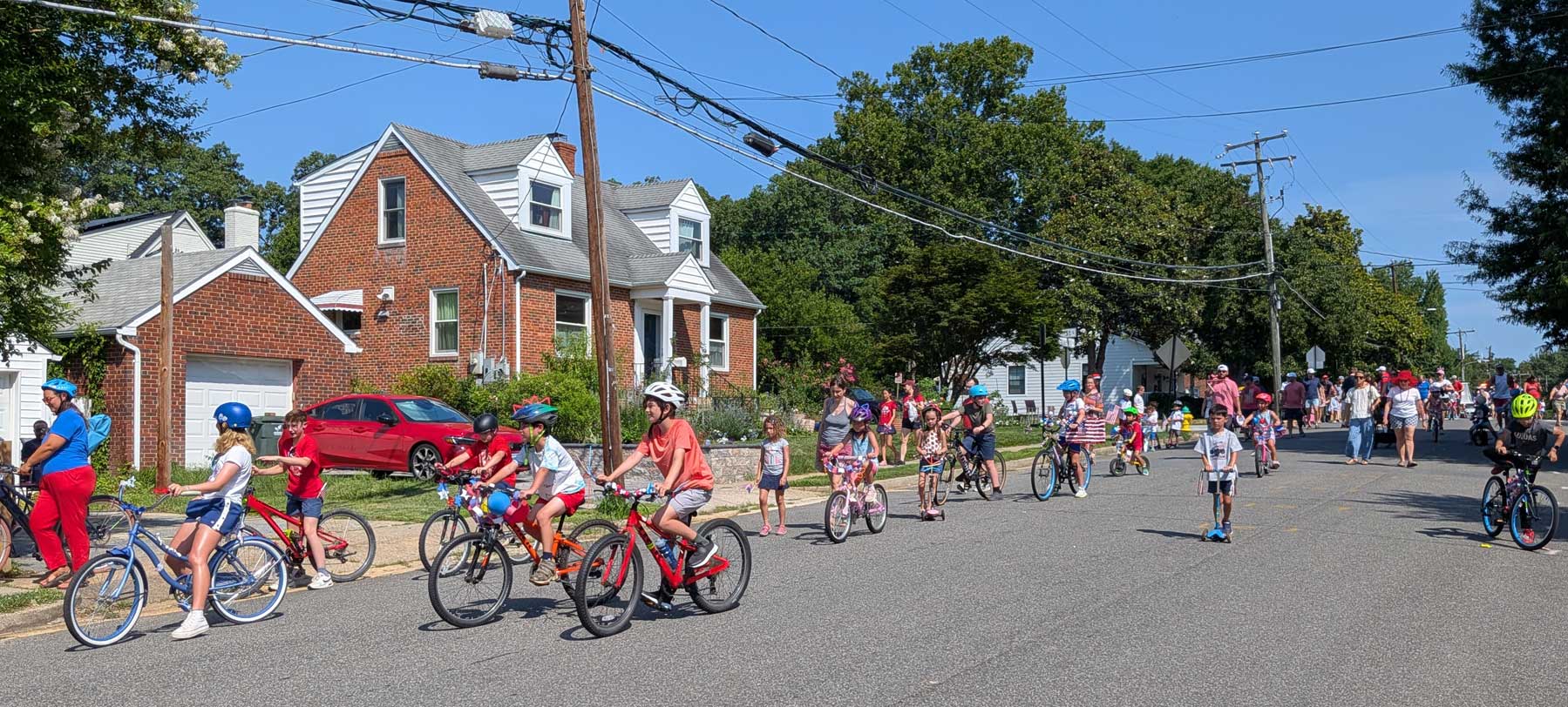 kids on bikes