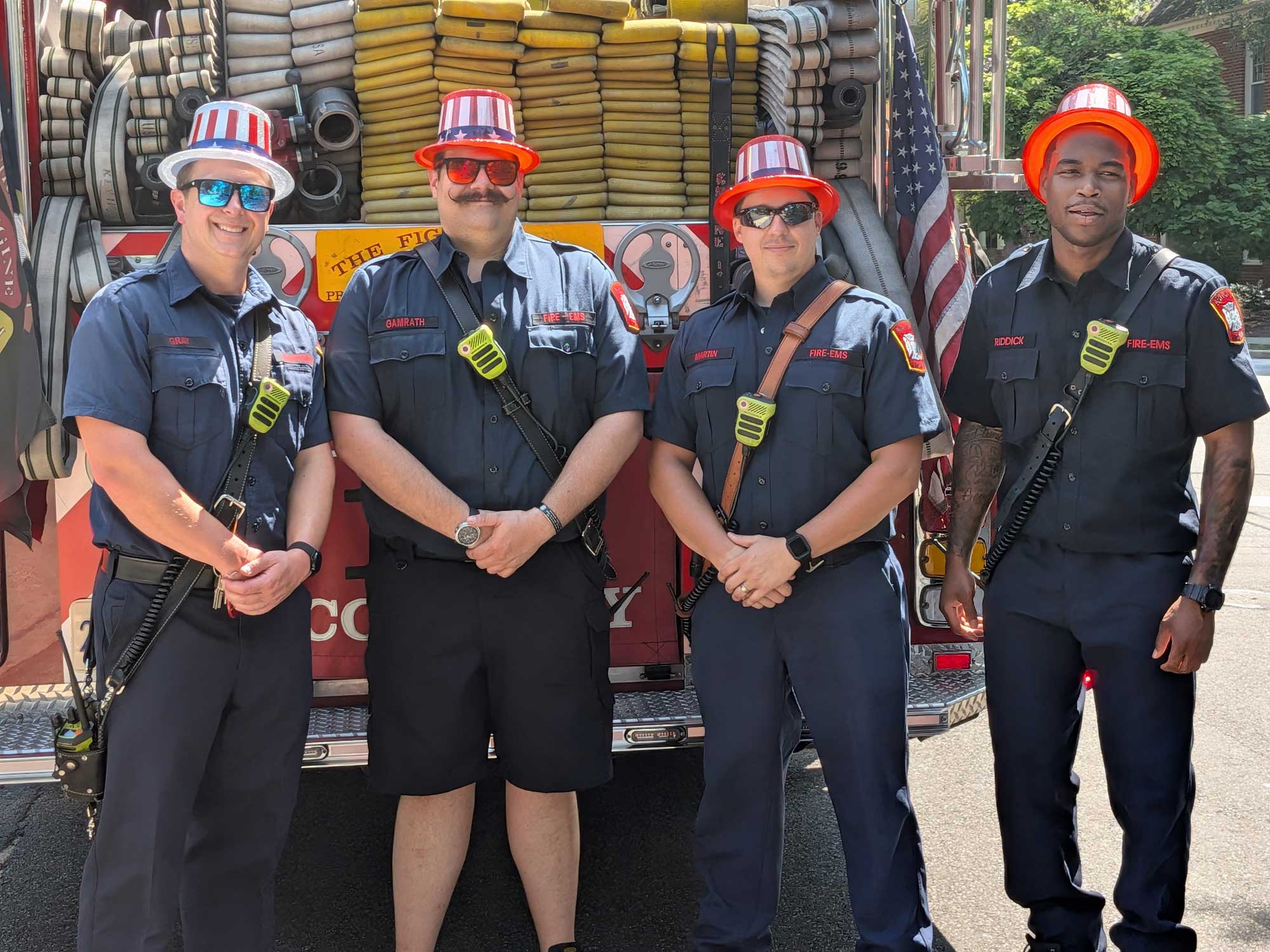 fire truck crew